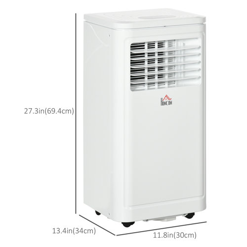 8000 BTU Portable Air Conditioner with Remote Included Wayfair